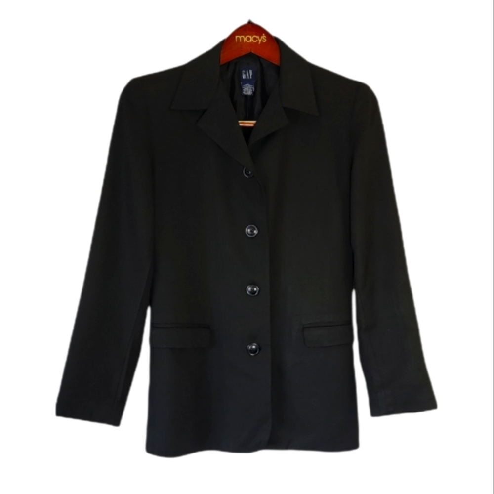 GAP BLACK Women's Blazer SIZE 1